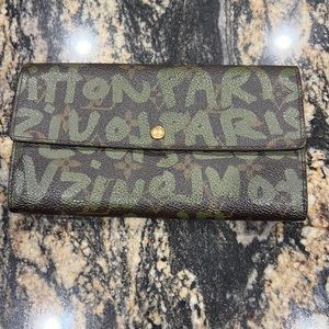 Louis Vuitton Stephen Sprouse Khaki Grafitti Wallet